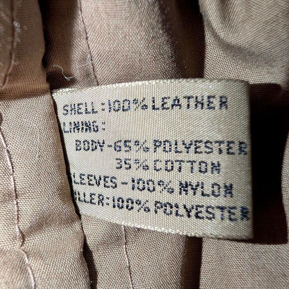 Vintage 80s Rage for the Man Elliot Kastle Suede Leather Bomber Jacket - Picture 8 of 8